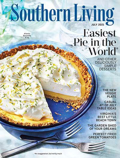 Beach Pie, Atlantic Beach Pie, Veggie Plate, Southern Living Recipes, Icebox Pie, Southern Living Magazine, Easy Pie, Atlantic Beach, Savory Pie