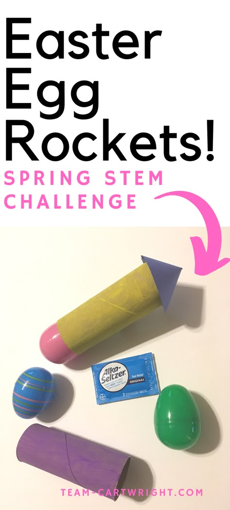 Science Volcano, Easter Stem Challenge, Easter Science Experiments, Easter Stem Activities, Spring Stem Activities, Holiday Stem Activities, Easter Homeschool, Easter Stem, Easter Science