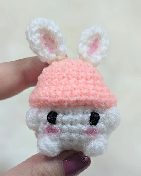 Mini Bunny Mushroom 🍄 🐰 Can be used as a showpiece, keychain or bag charm 😍 to add cuteness to your life.✨ The cutest gift for them. ❤️ DM for order and customisation 📩 Follow @pinnacleknits for more ✨ #cutegift #cutegifts #cutegiftidea #cutegiftsforher #minimushroom #minimushroomcrochet #amigurumi #amigurumiaesthetic #crochet #aesthetic #roomdecor #bagaccessory #bagcharm #cutekeychain #keychain #keychainforgirls #handmadegifts #handmadewithlove #crochetartist #bunnycrochet #bunnykeych... Cute Keychain Crochet, Mushroom Bunny, Bunny Mushroom, Bunny Keychain, Mini Bunny, Crochet Artist, Bunny Amigurumi, Crochet Mushroom, Crochet Aesthetic