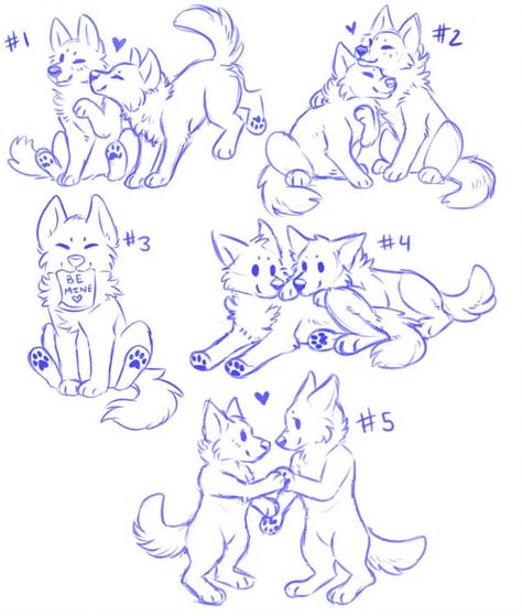 Ych Chibi, Wolf Poses, Wolf Sketch, Animal Drawings Sketches, Canine Art, Wolf Drawing, Animal Sketches, Dog Drawing, 영감을 주는 캐릭터