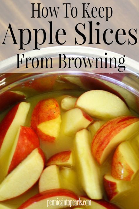 How To Stop Apples From Browning, How To Prevent Apples From Browning, How To Keep Cut Apples From Browning, How To Keep Apple Slices From Browning, How To Keep Apples Fresh After Slicing, How To Slice Apples, How To Cut Apples, How To Keep Apples From Browning, Keep Apple Slices From Browning