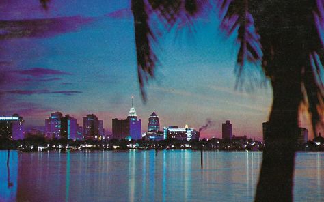 80s City Aesthetic, Miami Vintage Aesthetic, 80s Florida Aesthetic, 90s Miami Aesthetic, Retro Miami Aesthetic, Vintage Miami Aesthetic, 80s Beach Aesthetic, Vice City Aesthetic, Miami Aesthetic Night