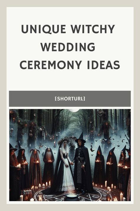 Witchy Wedding Spells, Pagan Marriage Ritual, White Witch Wedding, Spiritual Ceremony Wedding, Witchy Wedding Ceremony, Witchcraft Wedding, Weeding Themes, Witchy Wedding, Wiccan Wedding