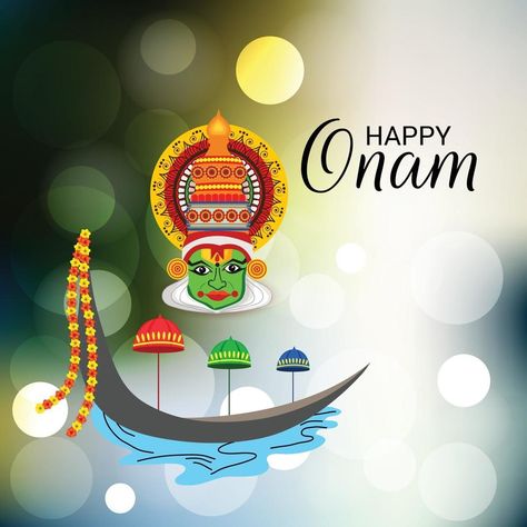 Vector illustration of a celebration background for Happy Onam Onam Background Images, Onam Wallpaper, Onam Background, Onam Wishes Images, Happy Onam Images, Onam Images, Happy Onam Wishes, Onam Greetings, Onam Wishes