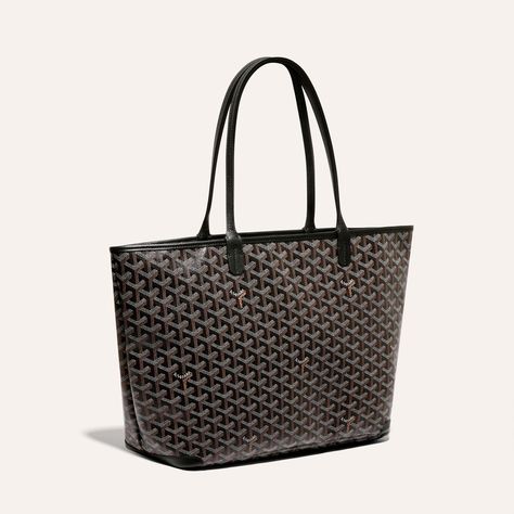 Goyard Artois Mm, Goyard Artois, Goyard Tote Bag, Goyard Tote, Louis Bag, Goyard Bag, Leather Office, Monogrammed Leather, Office Fashion