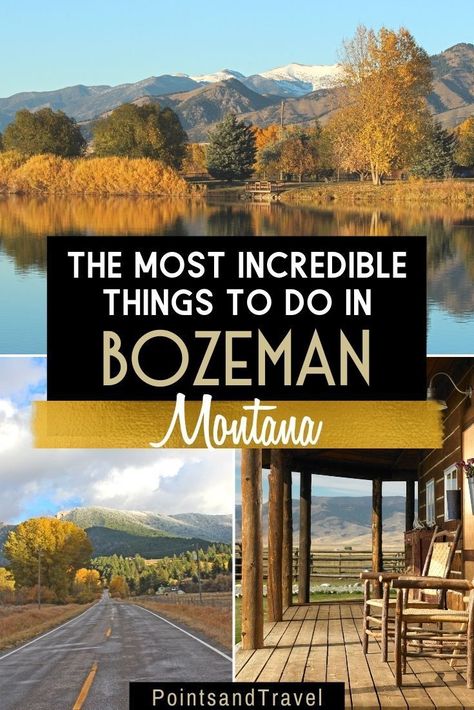 Bozeman Montana In October, Butte Montana Things To Do, Bozeman Montana Things To Do In, Boseman Montana, Montana Itinerary, Montana Bozeman, Travel Montana, Montana Living, Montana Trip