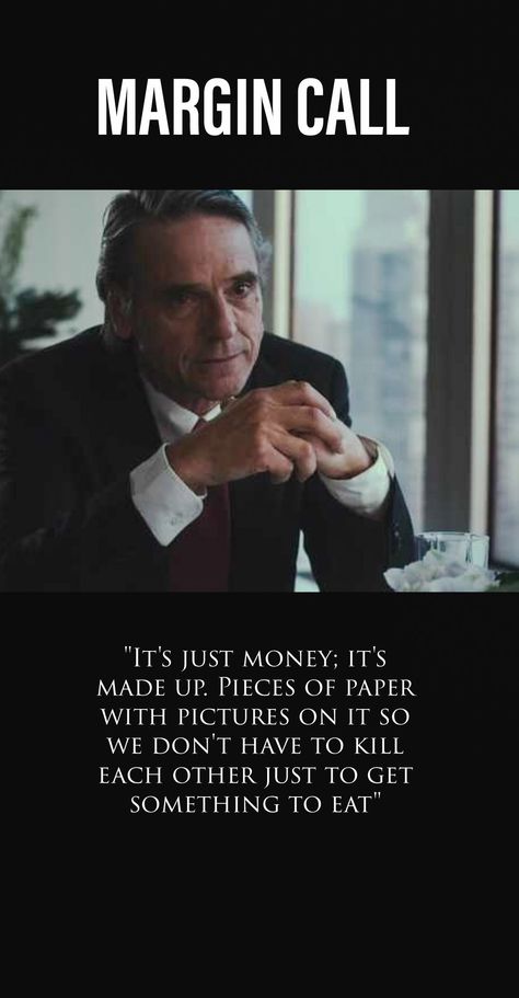 Margin Call is one of the best financial thrillers you will see. Jermy Irons was fabulous. Margin Call Movie, Margin Call, Fang Yuan, Neat Quotes, Calling Quotes, Enough Is Enough Quotes, Business Quote, Customer Journey Mapping, Moments Quotes