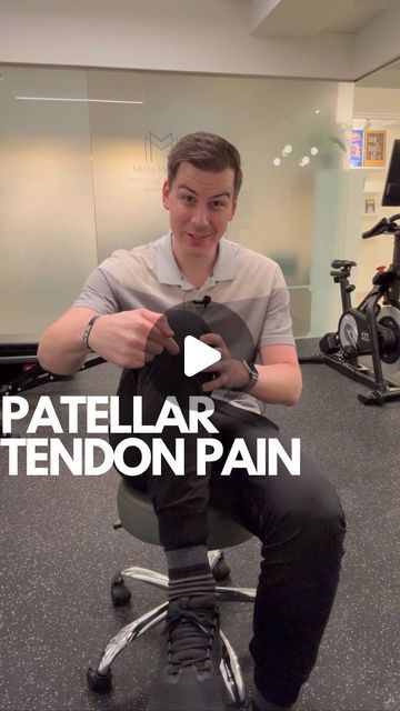 Dan Ginader on Instagram: "Patellar tendon (ligament) pain can be extremely painful and limiting. The good news is that integrating this exercise has been proven to make a significant impact on the pain and function of the knee. If you begin to do this exercise regularly in 4-6 weeks, research shows that you should notice a huge difference in your symptoms.   #physicaltherapy #kneepain" Patella Femoral Syndrome Exercises, Patellar Tendon Exercises, Patella Femoral Syndrome, Patellar Tendon, Knee Ligaments, Exercise Regularly, Knee Pain Exercises, Dry Needling, Knee Exercises