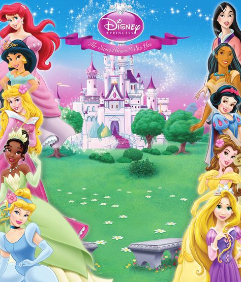 Image - New-Disney-Princess-Background-disney-princess-28265123 ... Disney Princess Castle Background, Princess Background For Birthday, Disney Princess Birthday Invitations, Disney Princess Invitation, Disney Princess Background, Princess Background, Disney Princess Photo, Disney Princess Invitations, Background Disney