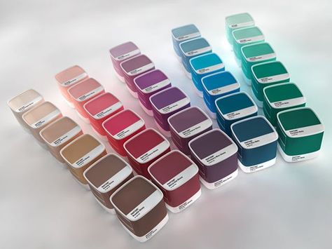 Pantone Paint, Painted Hardwood Floors, Pantone Cmyk, Pantone Colour Palettes, Painted Pots, Paint Cans, Color Swatches, Pantone Color, Lovely Colors