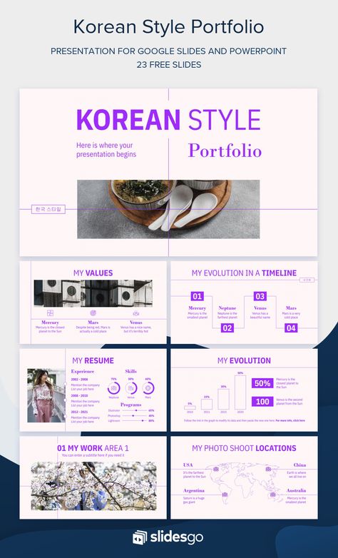 Korean Portfolio Design, Google Themes, Inspired Photos, Powerpoint Slide Designs, Presentation Styles, Portfolio Presentation, Powerpoint Presentation Design, Ppt Design, School Study