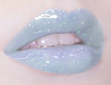 blue. Ice Themed Outfit, Blue Icy Aesthetic, Ice Blue Eyes Aesthetic, Siren Aesthetic Blue, Blue Lips Aesthetic, Ice Makeup, Ice Witch, Ice Aesthetic, Siren Blue Eyeshadow