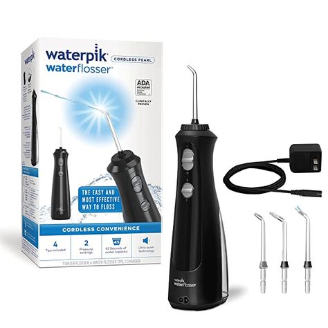 Braces Care, Brighter Teeth, Waterpik Water Flosser, American Dental Association, Water Flosser, Gum Health, Dental Floss, Rechargeable Battery, Oral Health