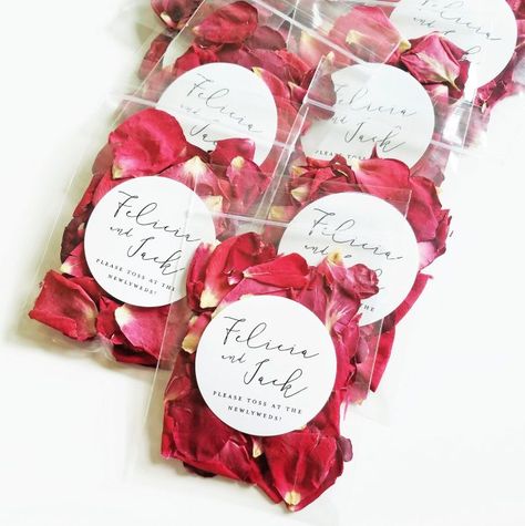 Petal Packets for Guests to Toss at Your Ceremony | Emmaline Bride Vintage Wedding Ceremony Decorations, Confetti Packets, Petal Toss Wedding, Confetti Ideas, Vintage Wedding Ceremony, Petal Toss, Wedding Toss, Confetti Bags, Flower Confetti