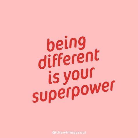 Being Different Is Your Superpower - embrace your "flaw" they are what make you special! #quote #bodypositive Love Your Body Quotes, Body Positive Fashion, Body Quotes, Body Positive Quotes, Quotes Arabic, Ginger Smoothie, Motivational Quotes For Women, Being Different, Different Quotes