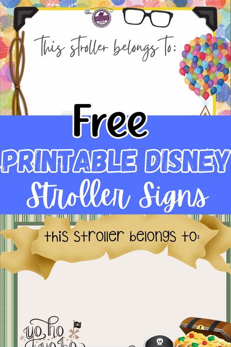 This Stroller Belongs To Disney, Disney Stroller Tags Cricut, Disney Scooter Signs, Disneyland Stroller Sign, Stroller Signs For Disney, Disney World Stroller Sign, Disney Stroller Sign Free Printable, Diy Disney Stroller Sign, Disney Stroller Tags Printable Free