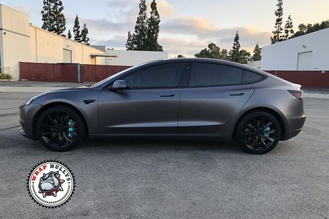 Model 3 Wrapped in 3M Satin Dark Gray – Wrap Bullys Tesla Suv, Car Paint Colors, Grey Car, Tesla Motors, Super Sport Cars, Tesla Car, Car Goals, Tesla Model X, Tesla Model 3