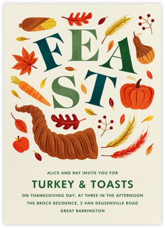 Thanksgiving Graphic Design, Thanksgiving Fonts, Thanksgiving Ads, Potluck Invitation, Thanksgiving Invitation Template, Thanksgiving Templates, Thanksgiving Potluck, Thanksgiving Poster, Thanksgiving Eve