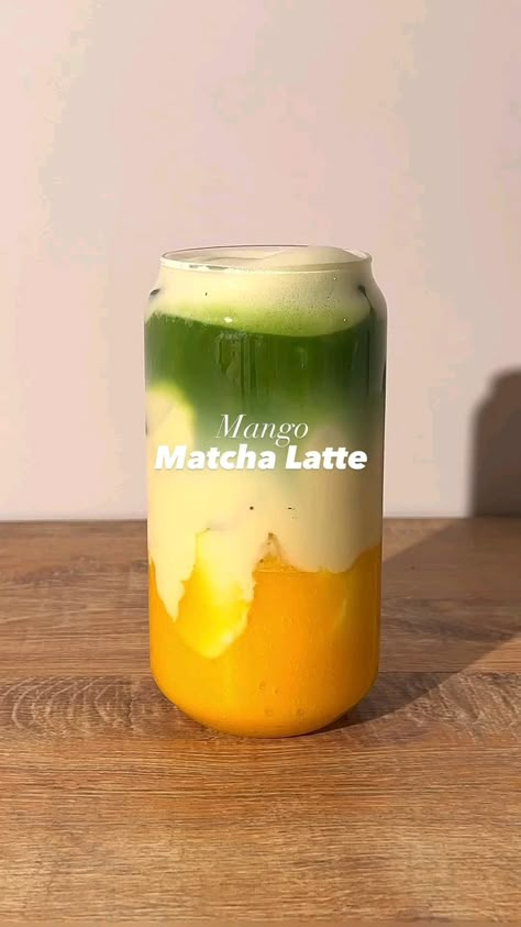 Resep Mojito, Mango Matcha, Matcha Drink Recipes, Matcha Drinks, Matcha Latte Recipe, Matcha Aesthetic, Resep Smoothie, Iced Drinks Recipes, Matcha Recipes