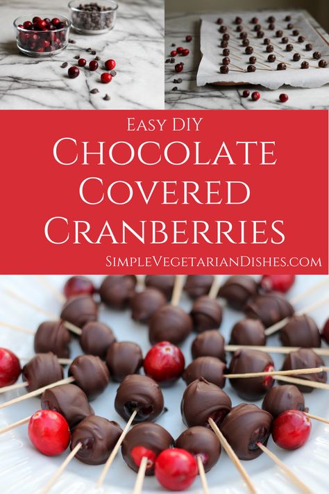 chocolate covered cranberries #chocolatecoveredcranberries #diyvalentinesdaygifts #vegetarianrecipes #recipe #diy #howtomakechocolatecoveredcranberries #chocolate #cranberries #dessert #healthydessertrecipes #healthydessert Cranberry Treats, New Year's Snacks, Chocolate Candy Recipes, Apple Bars, Easy Treat, Hosting Holidays, Cranberry Recipes, Chex Mix, Easy Treats