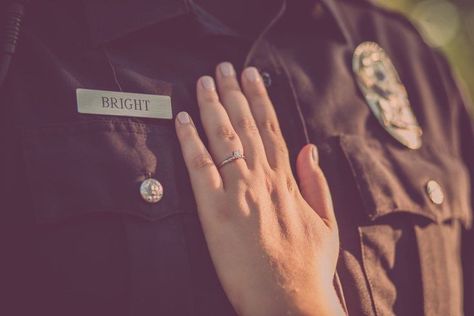 Police Engagement Photos, Police Officer Wedding, Police Wedding, Line Photo, From Miss To Mrs, Photographs Ideas, Fabulous Wedding, Engagement Announcement, Wedding Engagement Photos