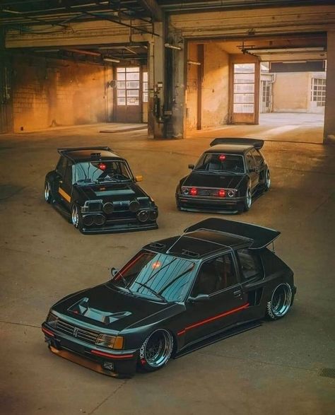 Rad Racer — Peugeot 205 GTi Turbo 16 Vw Mk1, Motor Mobil, Hot Hatch, Sepeda Motor, Tuner Cars, European Cars, Koenigsegg, Japanese Cars, Jdm Cars