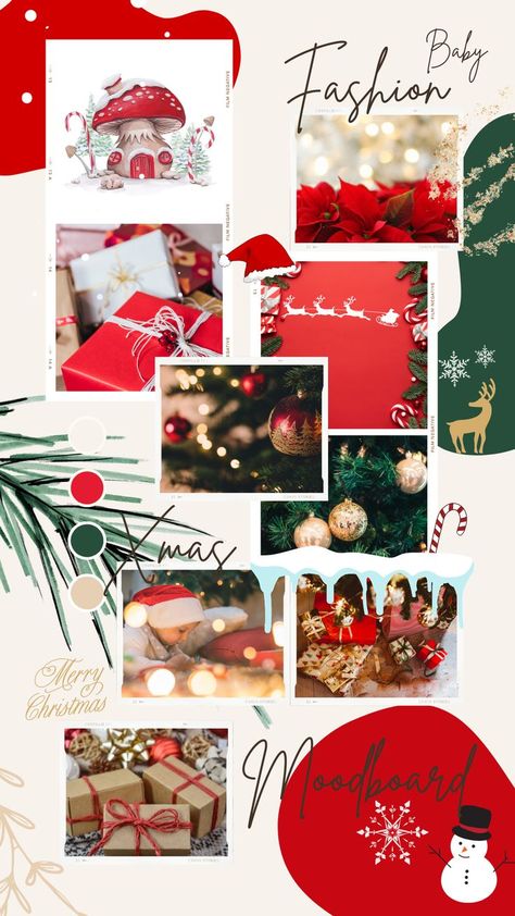 Fashion#Collection#Mode#idea#Moodboard#Xmas Christmas Mood Board, Christmas Moodboard, Christmas Party Costume, Christmas Party Wear, Boards Ideas, Fashion Moodboard, Christmas Board, Christmas Beauty, Christmas Doodles