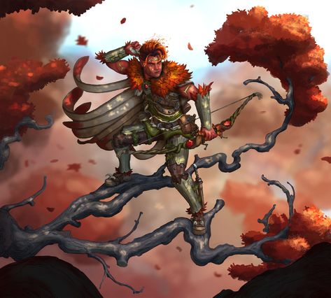 Genasi Ranger, Fire Genasi, Elemental Powers, Magical Power, A Fire, Skin Color, Family Tree, Nature