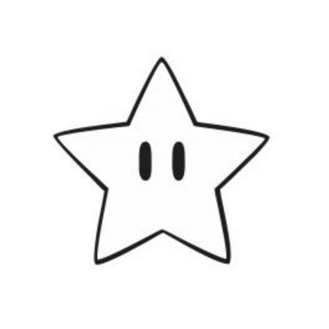 Mario Super Star Tattoo, Mario Star Drawing, Easy Y2k Drawings, Star With Eyes, Star From Mario, Grunge Coloring Pages, Mario Star Tattoo, Tattoo Ideas Grunge, Drawing Ideas Y2k