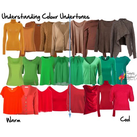 Understanding colour undertones Warm Skin Tone Colors, Autumn Skin, Deep Winter Colors, Inside Out Style, The Undertones, Warm Skin Tone, Spring Color Palette, Winter Typ, Warm And Cool Colors