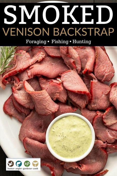 Dive into the art of smoking venison backstrap with Hank Shaw's expert guide. Perfect for hunters and food enthusiasts alike, this comprehensive tutorial walks you through the steps to achieve tender, flavorful results every time. Learn the secrets to selecting the right wood, mastering the smoking process, and enhancing the natural taste of venison. Whether you're a seasoned pro or a curious beginner, this guide will elevate your culinary skills and impress your guests with mouthwatering smoked venison dishes. Smoked Deer Backstrap, Smoked Backstrap Venison, Smoked Venison Backstrap, Smoked Meat Ideas, Deer Backstrap Recipes, The Best Roast Beef, Trager Grill, Venison Loin, Grill Night