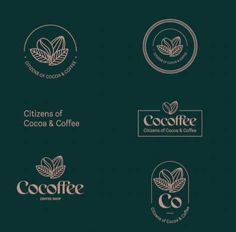 Chocolate Brand Name Ideas, Coffee Logo Design, Cafe Branding Design, Cafe Logos, Logo Cafe, Logo Design Coffee, Coffee Shop Logo Design, Chocolate Logo, Coffee Shop Branding