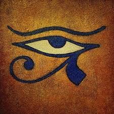 Horus Art, Egypt Eye, Egyptian Aesthetic, Luck Symbol, The Eye Of Horus, Ancient Egyptian Symbols, Symbol Of Protection, Eye Of Ra, Sea Travel