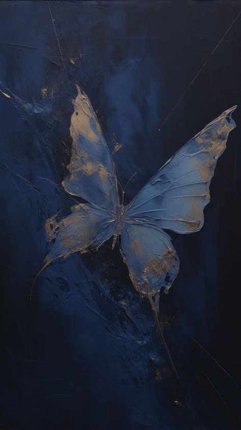 Acrylic paint of menelaus blue morpho art painting animal. | premium image by rawpixel.com / Porramate Butterfly Painting Wallpaper, Blue Buterfluffy Wallpaper, Blue Butterfly Background Aesthetic, Navy Blue Aesthetics, Morpho Wallpaper, Navy Wallpaper Aesthetic, Vintage Blue Aesthetic, Butterfly Iphone Wallpaper, Butterfly Phone Wallpaper