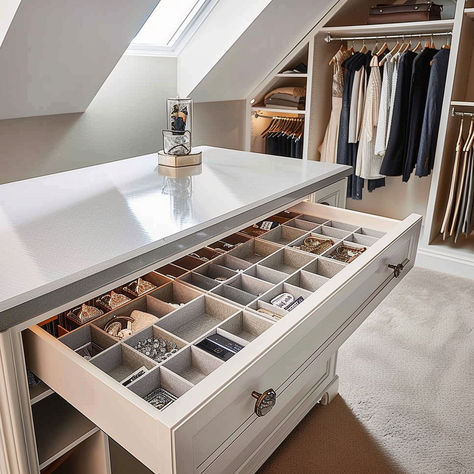 17 Brilliant Closet Island Ideas