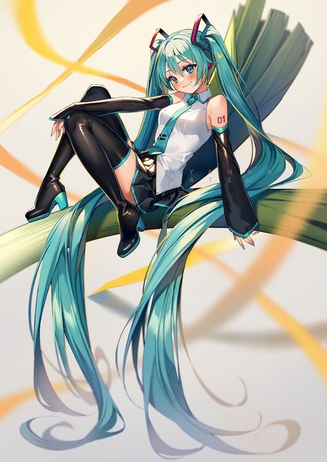 Fanart - MIKU DAYO by Hyanna-Natsu on DeviantArt Miku Dayo, Hyanna Natsu, Art Background, Hatsune Miku, Artist Art, Vocaloid, Art Inspiration, Digital Art, Deviantart