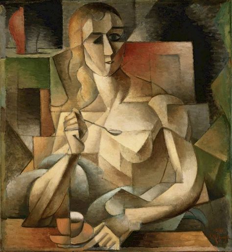 Jean Metzinger, Pablo Picasso Drawings, Cubist Portraits, Andre Derain, Picasso Drawing, Cubist Movement, Cubist Paintings, Pablo Picasso Art, Art Picasso