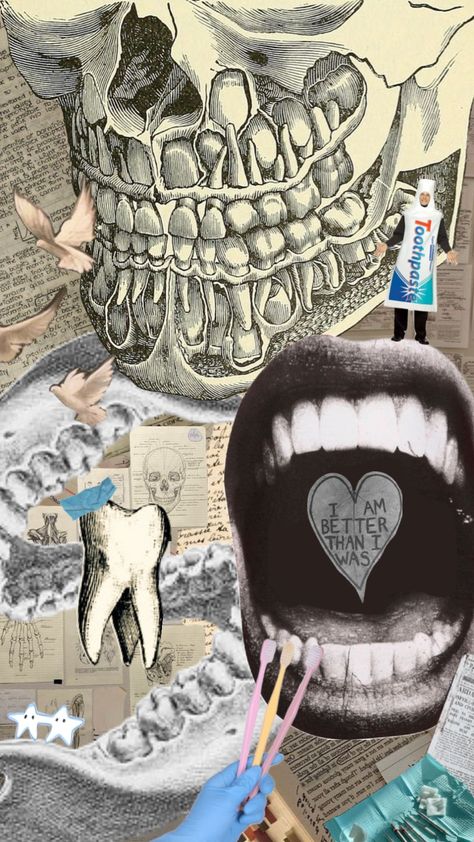 #dental #dentistry #teeth #manifesting #notes #academic #silly #study Manifesting Notes, Dentist Wallpaper, Dental Wallpaper, Dentist Teeth, Dental Art, Dental School, School Life, Awesome Anime, Nursing School