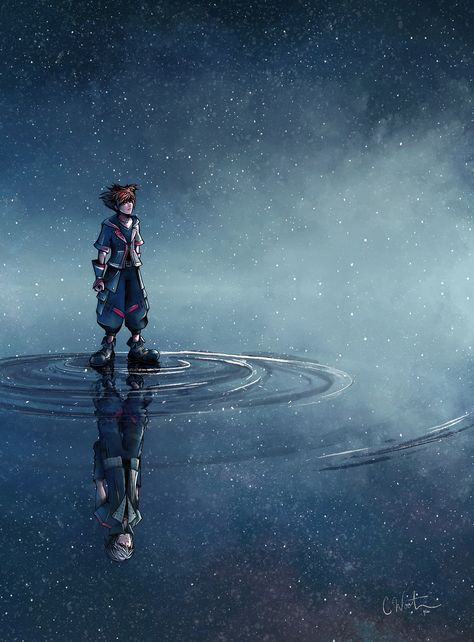 Sora Wallpaper, Kingdom Hearts Sora, Roxas Kingdom Hearts, Kingdom Hearts Wallpaper, Hearts Wallpaper, Disney Kingdom Hearts, Kingdom Hearts Fanart, Sora Kingdom Hearts, Kingdom Hearts Art