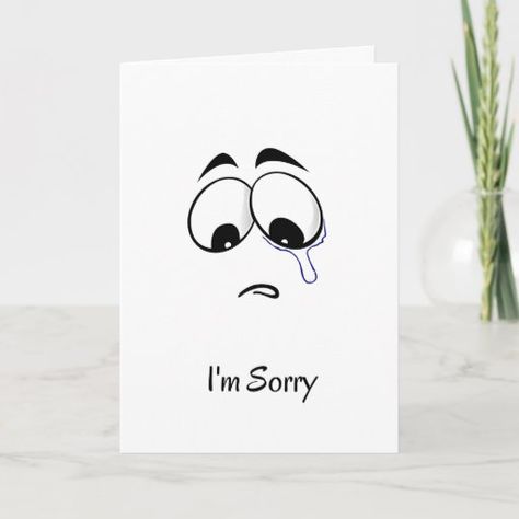 Im Sorry Gifts, Apology Cards, Sorry Card, Im Sorry Cards, Sorry Images, Drawings For Boyfriend, Diy Photo Book, Sorry Gifts, Homemade Greeting Cards