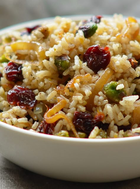 9 Side Dishes That Will Get You Excited About The Holidays - Once Upon a Chef Bean Sides, Christmas Dinner Side Dishes, Cherry Pistachio, Christmas Dinner Sides, Recipes Rice, Once Upon A Chef, Christmas Side Dishes, Rice Side, Rice Beans