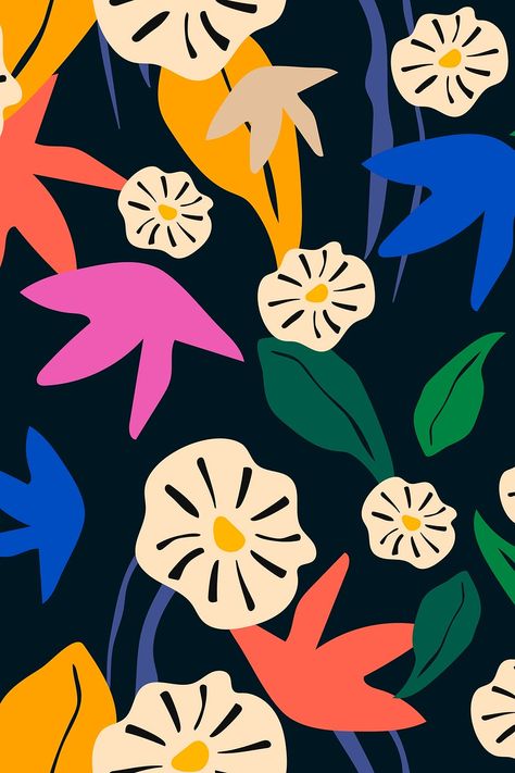 Posca Pattern, Flower Background Aesthetic, Aesthetic Daisy, Print Scarf Design, Pattern Aesthetic, Summer Abstract, Flower Seamless Pattern, Patterns Flowers, Floral Textile