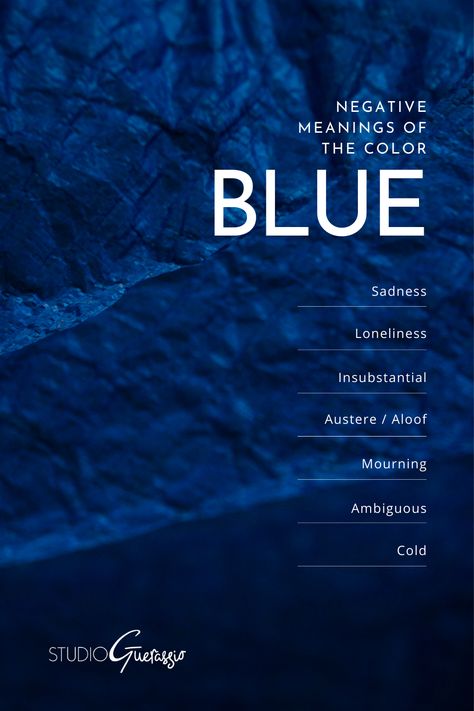 Blue Color Symbolism, Blue Meaning, Blue Color Meaning, Meaning Of Blue, Blue Bamboo, Color Symbolism, Blue Things, Midnight Blue Color, The Color Blue