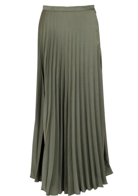 Neo noir Boni plisse skirt dusty army green 2020 Outfits, Neo Noir, Army Green, Outfit Ideas, Skirt, Green