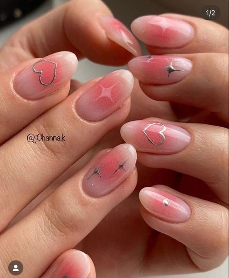 Hello Nails, Hippie Nails, Romantic Nails, Subtle Nails, Simple Gel Nails, Blush Nails, Pretty Gel Nails, Cute Gel Nails, Soft Nails