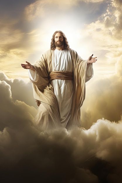 Biblical Pictures, Vintage Instagram, Jesus Christ Artwork, Bible Images, Religious Painting, Jesus Wallpaper, About Jesus, Sky Pictures, Jesus Is Coming