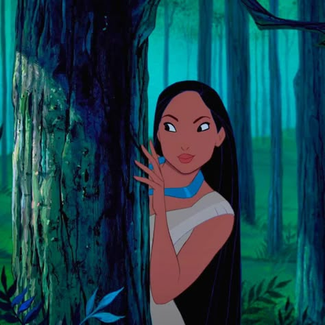 Pocahontas Aesthetic, Drawing Ideas Disney, Original Disney Princesses, Disney Core, Pocahontas Disney, Disney Icon, Disney+ Icon, Animated Women, Easy Disney Drawings