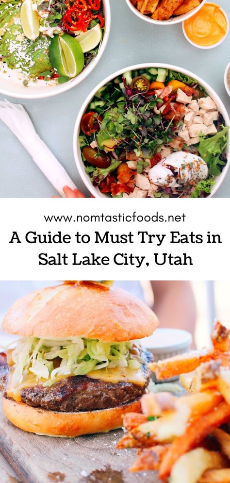 Looking for good eats in Salt Lake City, Utah?  Click for a comprehensive guide on the best restaurants in the area on our latest segment of United Tastes of America.  #usa #travel #utahfood #utah #saltlakecity #saltlakecityfood #foodie #foodtravels Salt Lake City Utah Restaurants, Best Places To Eat In Salt Lake City, Best Restaurants In Salt Lake City Utah, What To Do In Salt Lake City Utah, Things To Do In Salt Lake City Utah, Salt Lake City Utah Things To Do In, Salt Lake City Utah Downtown, Salt Lake City Restaurants, Utah Food