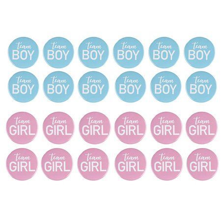 Gender Reveal Pins, Baby Gender Reveal Party Decorations, Badge Accessories, Unicorn Birthday Party Decorations, Confetti Gender Reveal, Gender Reveal Party Supplies, Gender Reveal Party Theme, Boy Gender Reveal