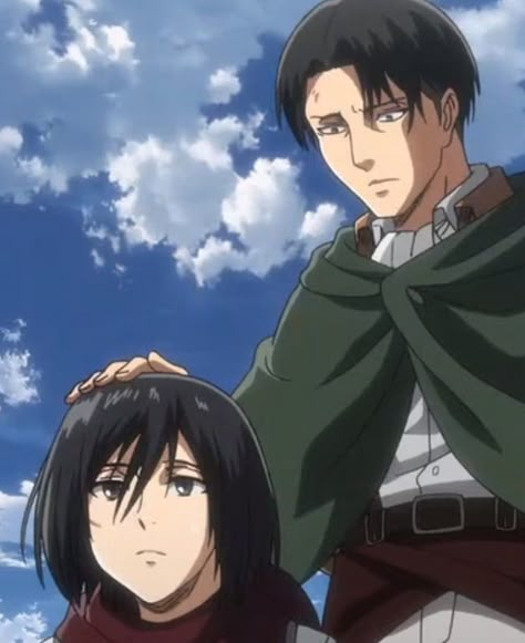 Mikasa And Levi, Levi And Mikasa, Levi X Mikasa, Levi Mikasa, Eren And Mikasa, Attack On Titan Season, Attack On Titan Eren, Mikasa Ackerman, Anime Version